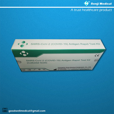 RT PCR SARS-CoV-2 परीक्षण किट, Covid 19 Ag लार परीक्षण ISO13485 प्रमाणन