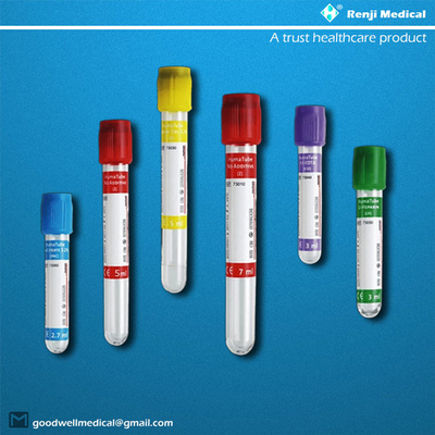 4ml/5ml डिस्पोजेबल वैक्यूम रक्त संग्रह ट्यूब, सुदूर इन्फ्रारेड ESR टेस्ट ट्यूब